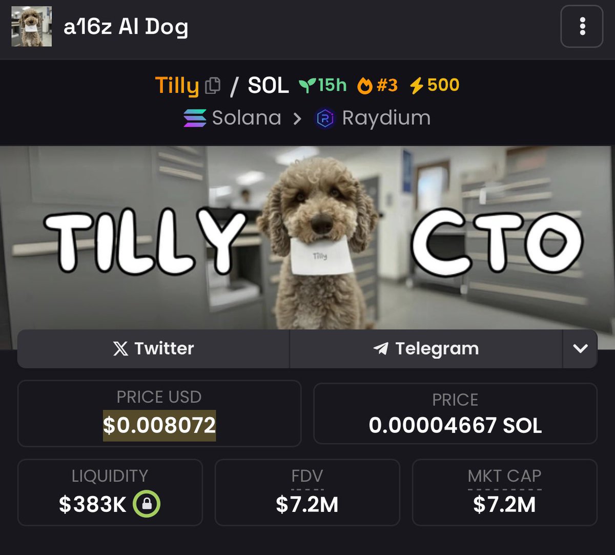WINGS_SOL's tweet photo. Gm

I made a  fucking x214

in $TILLY

From 35k to 7.5 mill https://t.co/rcC3KkKizG