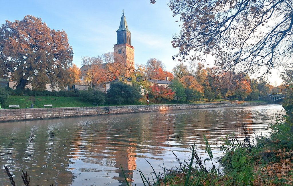Tähän maisemaan ei vaan kyllästy ❤️ #turku #syksy #kotimaassa