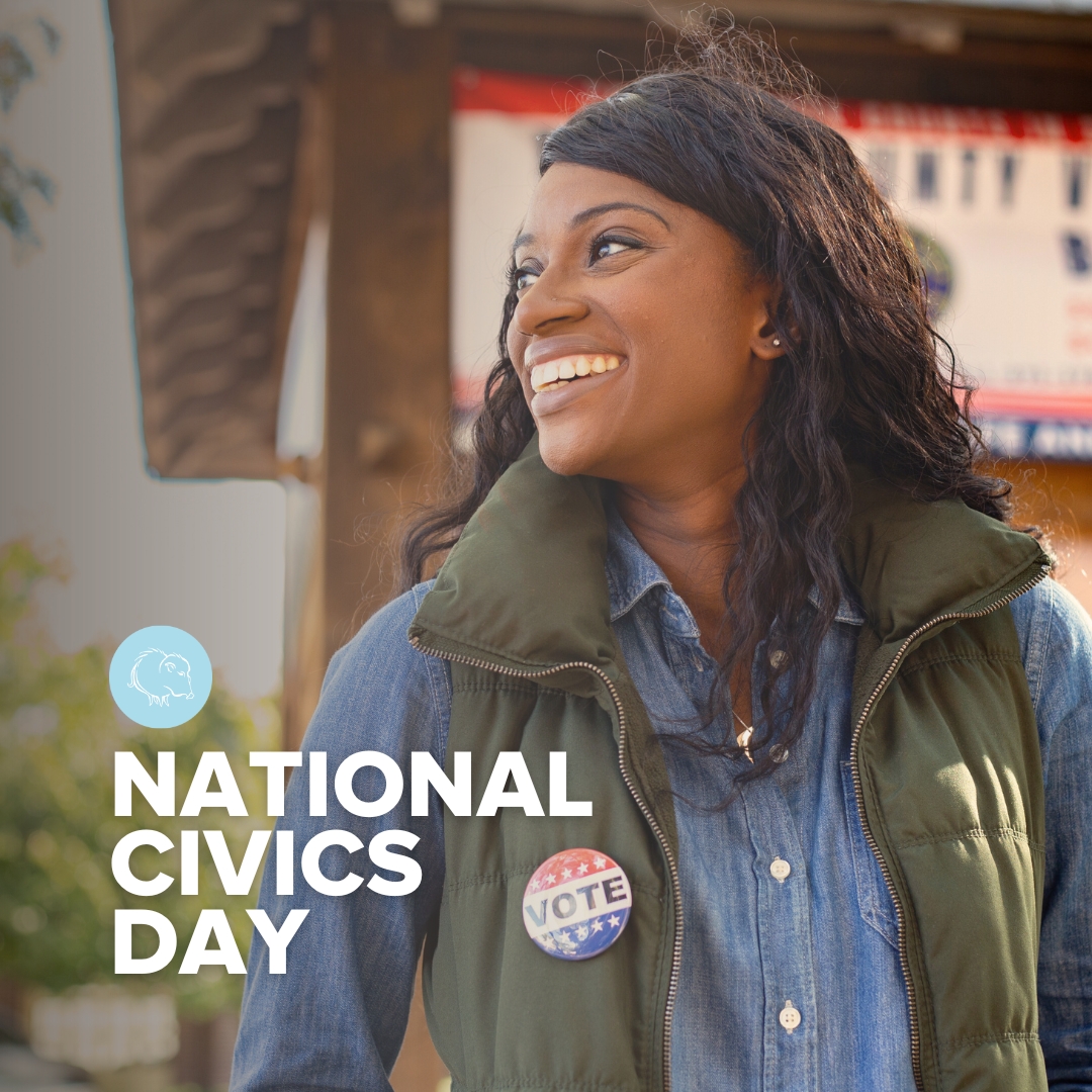 JavelinaCo's tweet photo. It's #NationalCivicsDay - a perfect reminder that Election Day is coming up on November 5! 🗳️ Participating in our civic duty is crucial for a healthy democracy. Your vote shapes the future—make your voice heard and be part of the change! https://t.co/raj615l5OO