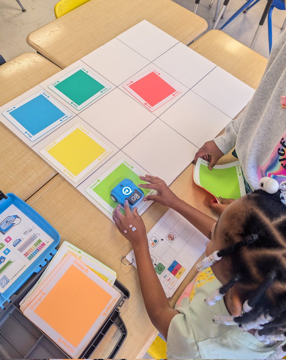 MsBrombacher's tweet image. Mrs. Soco's first grade class practiced what they have been learning about coins using Indi! πͺ @SpheroEdu @PortsVASchools @HodgesManorPPS @jennthomas75 #PPSShines Thanks to @eileenpglass for sharing such a fun activity! π