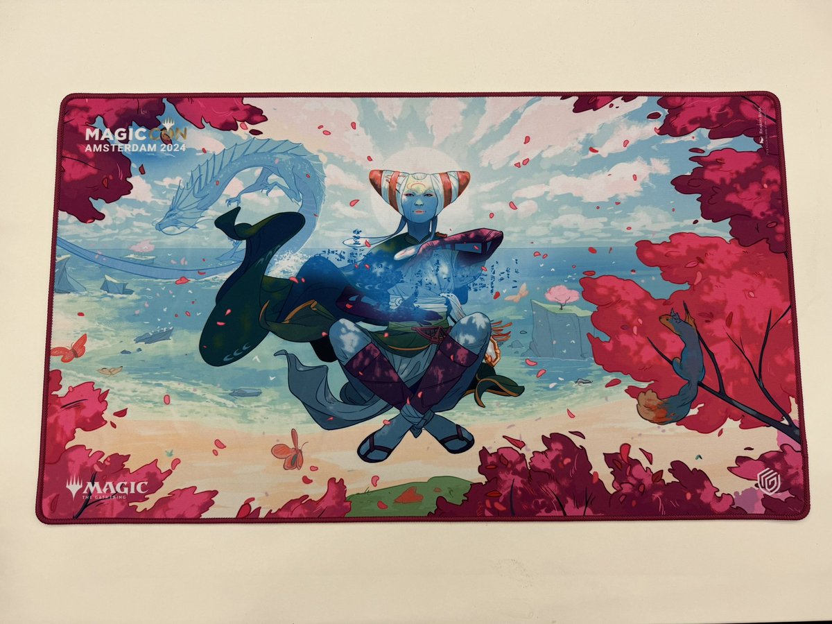 MartinJuza's tweet image. Giveaway time!

Ive got one last copy of this exclusive 1/500 playmat from MC Amsterdam. 

To enter, retweet this and follow the UG twitch channel at twitch.tv/ultimateguardl… where we will be streaming the Vintage Cube Finals from MC Vegas next weekend!

1 random winner on 10/23