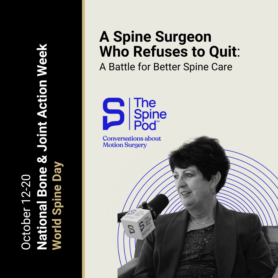Dr. Evalina Burger, Professor and Chair of the Department of Orthopedics is featured on the newest episode of the Spine Pod podcast.
Learn how her own spinal cord injury changed her perspective and approach to spine surgery. tinyurl.com/4w2ebnrj