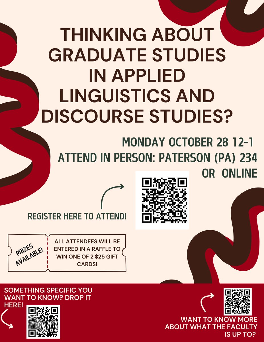 Are you curious about how language shapes our world? Study Applied Linguists <a href="/Carleton_U/">Carleton University</a> and explore everything relating to how language is used in everyday life. This <a href="/ALDSCarleton/">ALDS Carleton</a> graduate program is perfect for those passionate about understanding language.