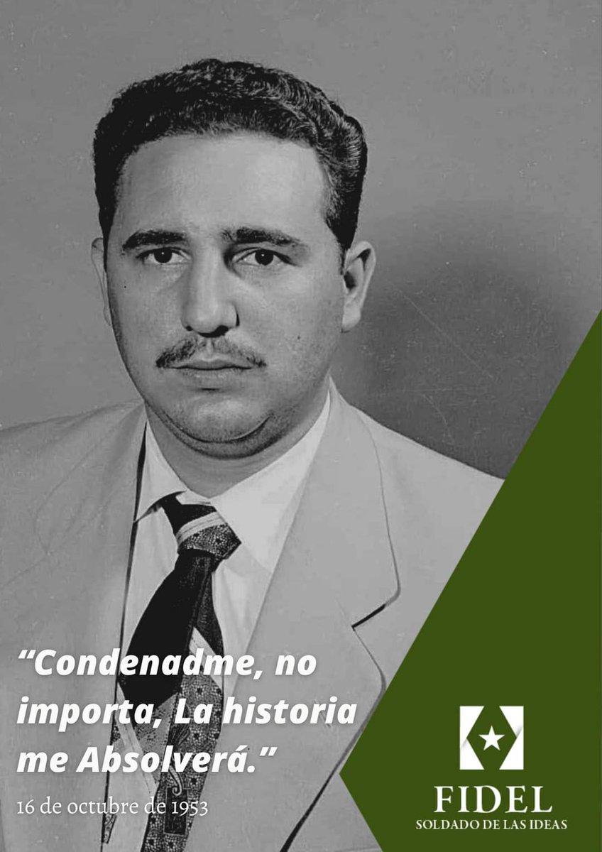 Joya jurídica, certero apelativo para el brillante alegato de autodefensa del joven Fidel: La Historia me Absolverá

No significó solo un programa político radical, sino que sentó las bases y principios jurídicos de nuestro Estado Socialista de Derecho. #CubaViveEnSuHistoria