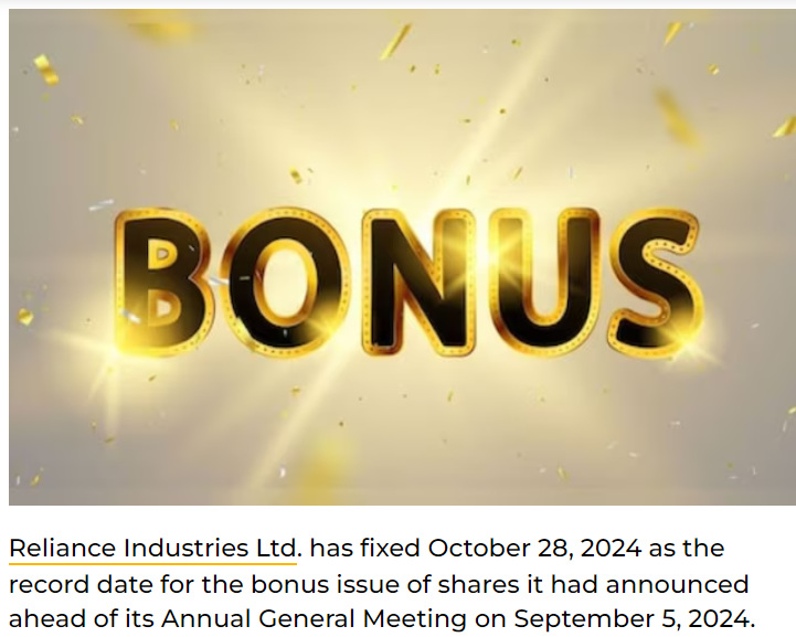 maduraitrading's tweet image. #reliance #bonus #recorddate