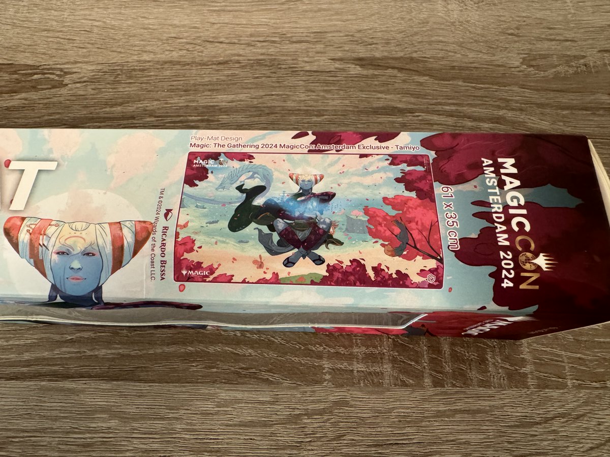 MartinJuza's tweet image. Giveaway time!

Ive got one last copy of this exclusive 1/500 playmat from MC Amsterdam. 

To enter, retweet this and follow the UG twitch channel at twitch.tv/ultimateguardl… where we will be streaming the Vintage Cube Finals from MC Vegas next weekend!

1 random winner on 10/23