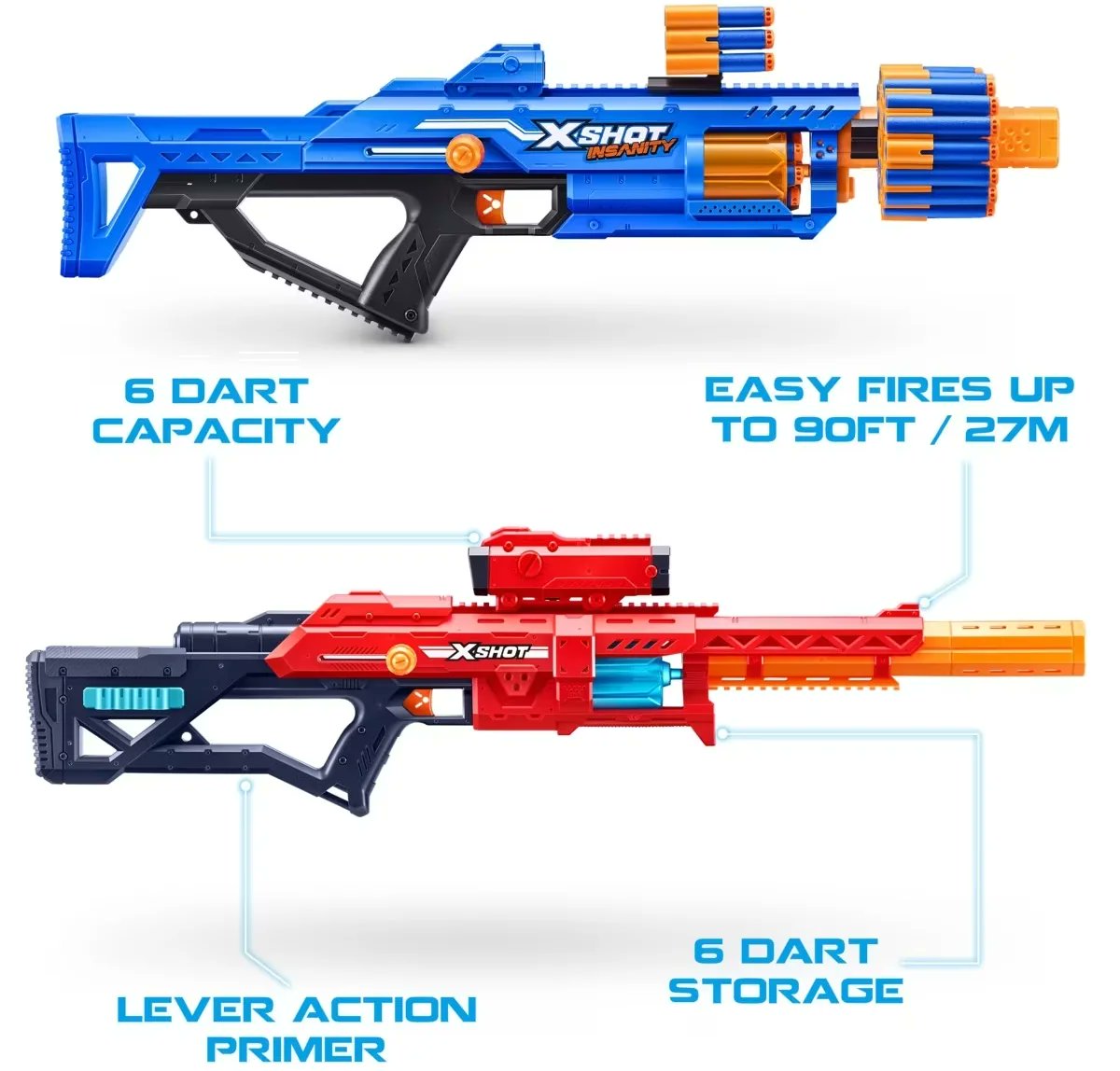 Nerf Hyperfire Elite & X-Shot セット Amazon.co.jp: Nerf N-Strike