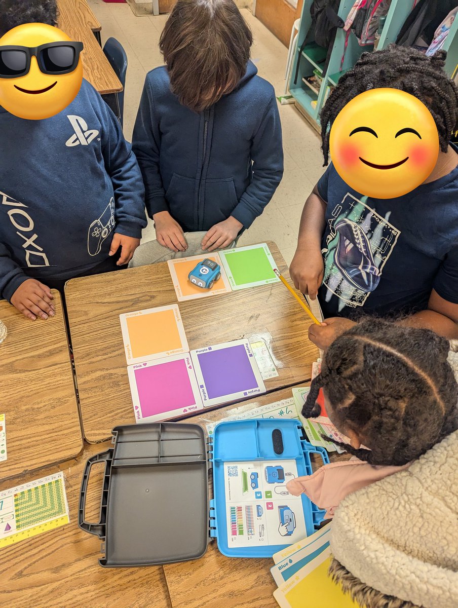 MsBrombacher's tweet image. Ms. Perry's 4th grade students used Indi to practice factors and multiples today! Lots of critical thinking going on in their groups! ππ» Special thanks to our math coach, Ms. E. Williams, for helping out! π @PortsVASchools @HodgesManorPPS @jennthomas75 @SpheroEdu #PPSShines
