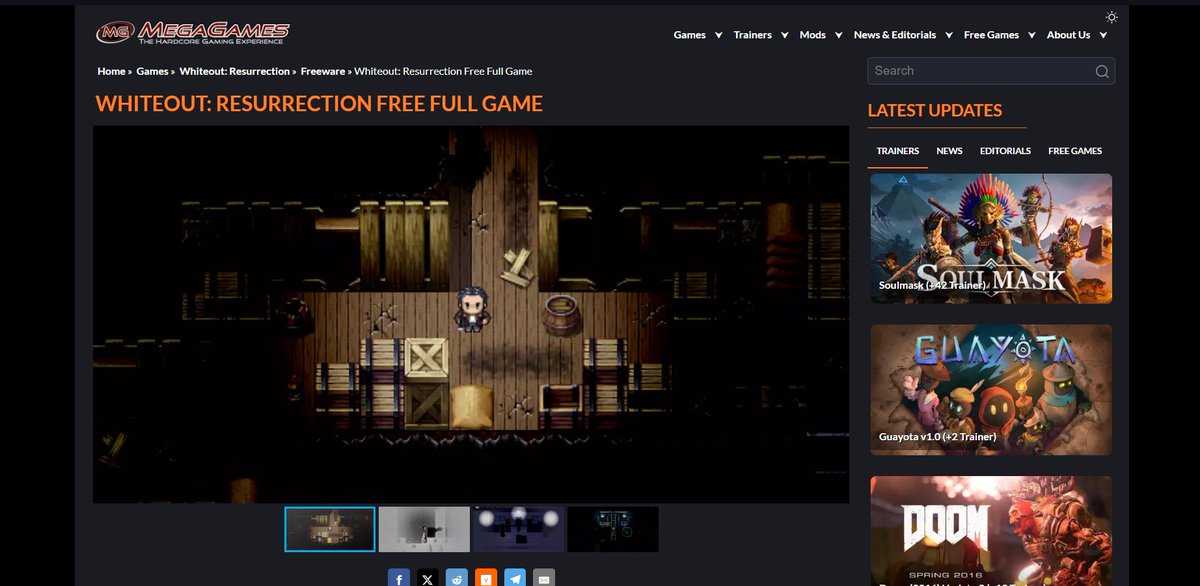 GlidingKidDev's tweet image. Apparently someone posted Whiteout on this page, without any consent, or any link to either social media or itch.io page. The download link is just the file that is on the  page! From a legal standpoint, is there anything that can be done?