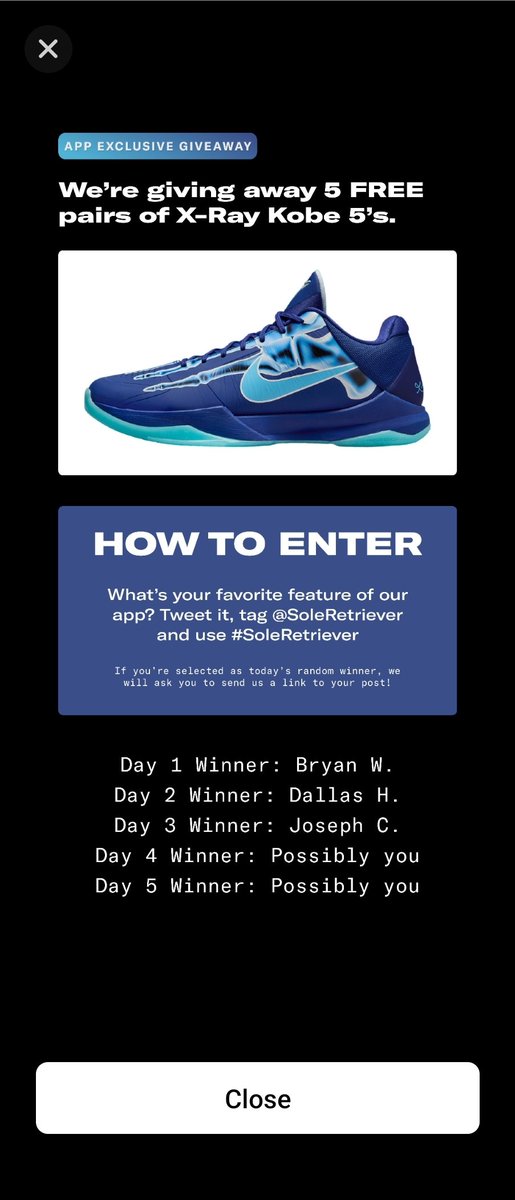 BionicB33's tweet photo. Being able to mute specific keywords (even on a specific item) and get granular so that it does not mute other items is super convenient! @SoleRetriever #SoleRetriever https://t.co/0OsBa2M0xH