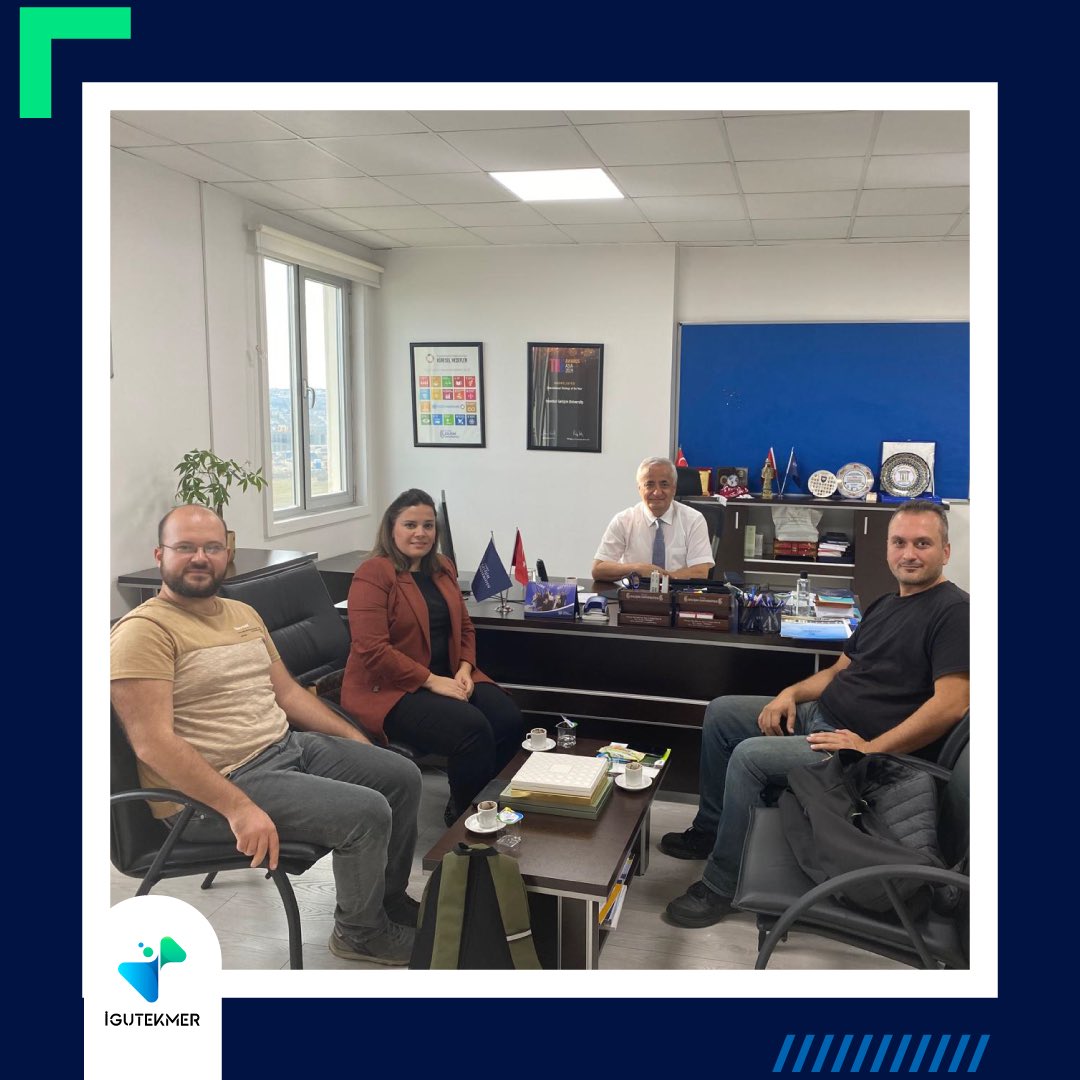 Rektörümüz Prof. Dr. Bahri Şahin ve Ar-Ge Rektör Yardımcımız Prof. Dr. Necmettin Maraşlı, Denge Metalurji ile ortak proje için buluştu. 📝💫
 #İGÜTEKMER