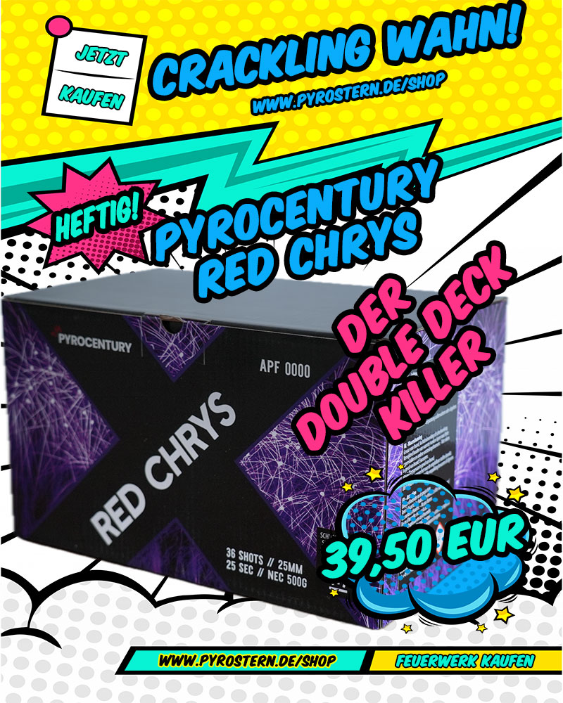 PyroStern's tweet image. Bereit für ein Feuerwerkserlebnis der Extraklasse?
Diese beeindruckende Feuerwerksbatterie bietet dir 36 Schuss pure Magie am Himmel. 

Zu bekommen im Feuerwerkshop von Pyrostern: pyrostern.de/shop