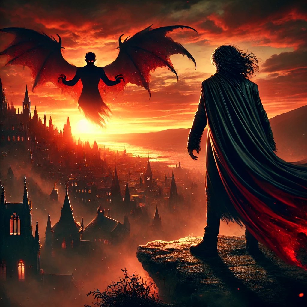 IranReynolds's tweet photo. “Deleted Scene”
‘Free will is an illusion of freedom; their lives were already preselected.’ — Lucifer to Zephyr

This moment didn’t make it into Vampire God: The New Evolution, but it gives you a glimpse into the dark philosophy driving the story. More to come… 👀🩸

Check it out on Amazon: https://t.co/2XRGe8Qljm

#VampireGod #DeletedScene #DarkFantasy #SupernaturalThriller”