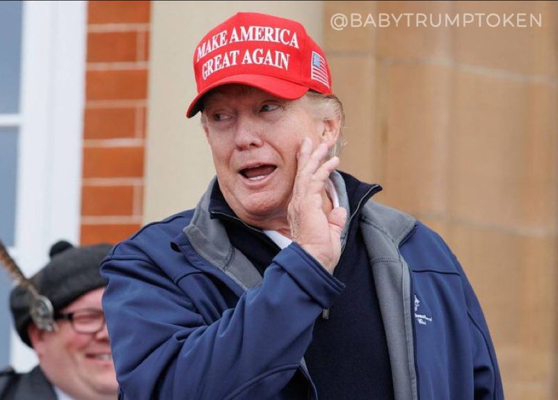 "Hey, you should probably buy some BABYTRUMP tokens. NFA"  <a href="/realDonaldTrump/">Donald J. Trump</a> 
#BABYTRUMPTOKEN
#BABYTRUMP
#TRUMP 
#MAGA 
$TRUMP
$MAGA