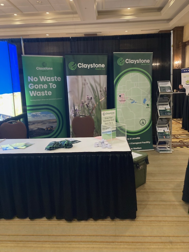 ClaystoneWaste's tweet image. Who&apos;s in #Banff for #Remtech2024? If you&apos;re attending this great annual event hosted by @ESAARemTech, be sure to check out the Claystone booth! Corey, Matt, and Dan are all available to discuss your waste management needs.