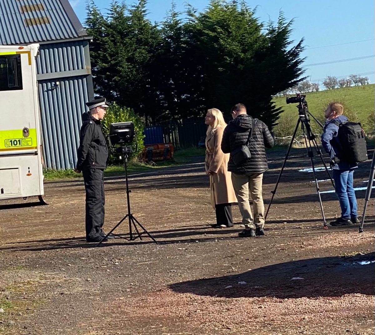 PSOSHorses's tweet photo. We’ve had an exciting start to the week being filmed for a feature on the BBC news. Tune in tonight to see what we have been up to. #ExcitingTimes https://t.co/e0HcnxTWxg