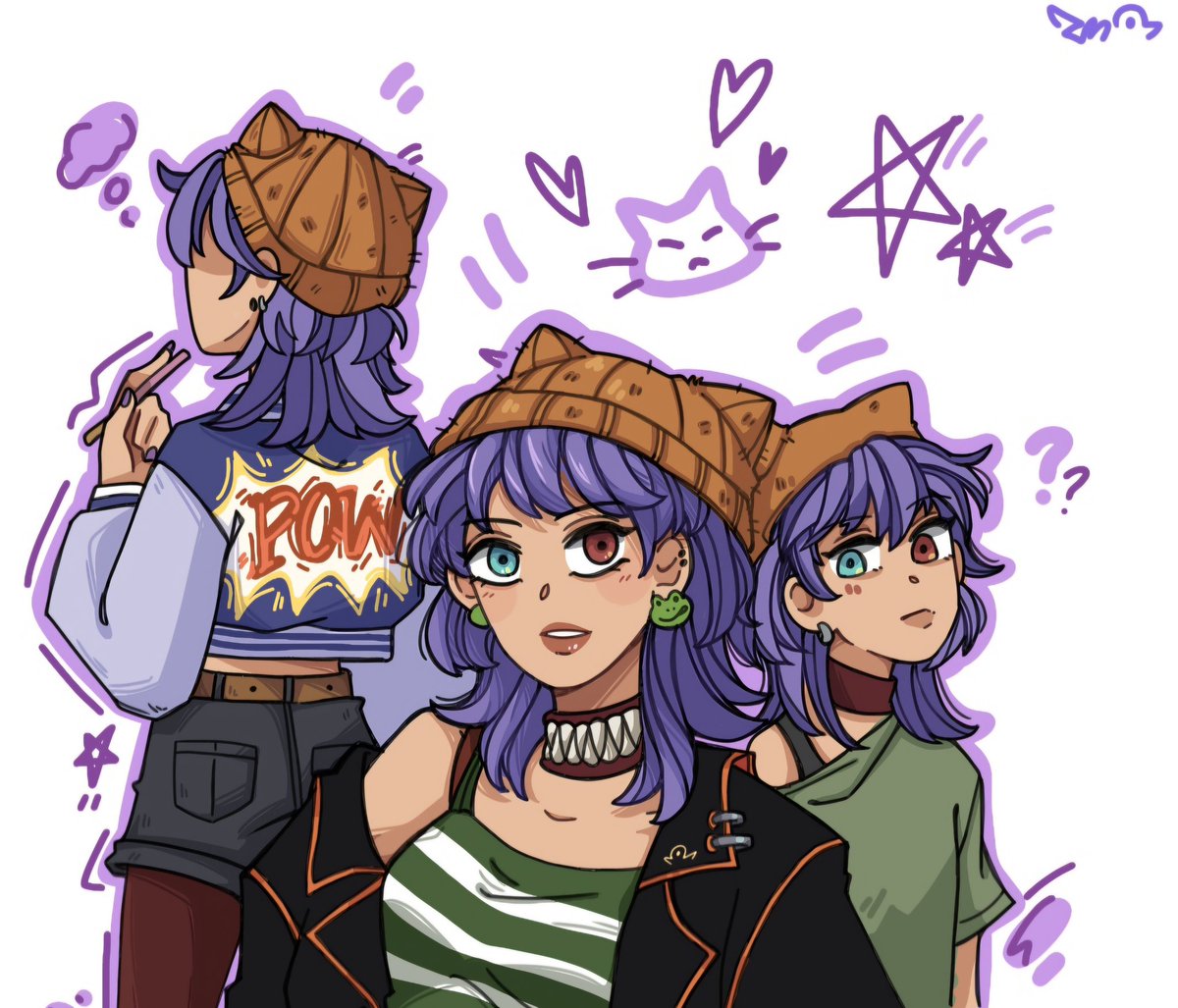 duckonical's tweet photo. Haven't art here in TWITTOR for a while ( my OC, but she grew up with me + her outfit colour choices are still clashing lol ) https://t.co/nrGitSa4YJ