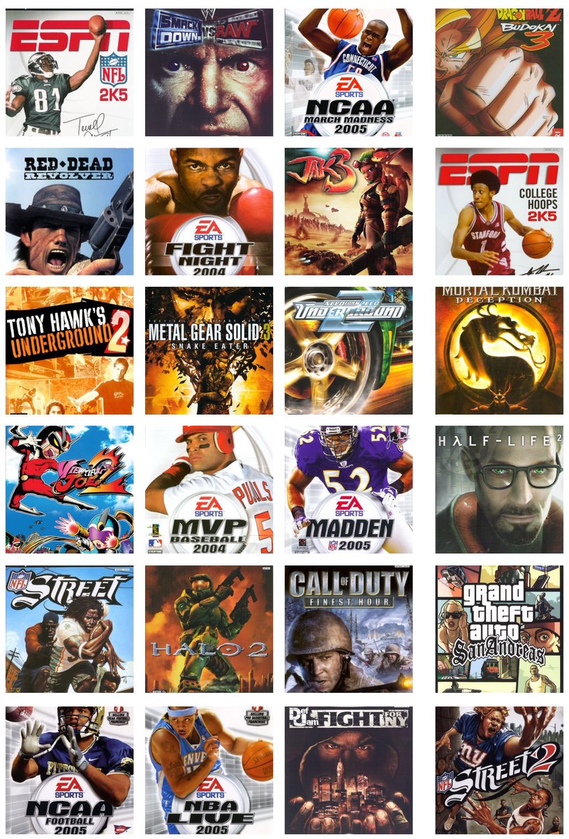 Was 2004 one of the best years for video games?