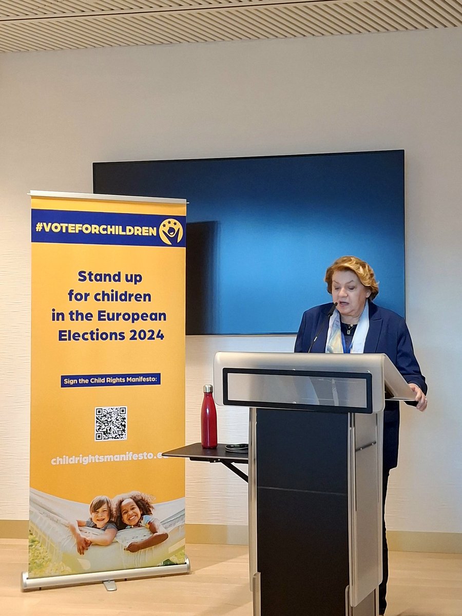 🎤 "Children are the most vulnerable members of our society and their future depends on the decisions we make today. It is our duty to protect and promote their rights."

Sign the manifesto 👉 childrightsmanifesto.eu