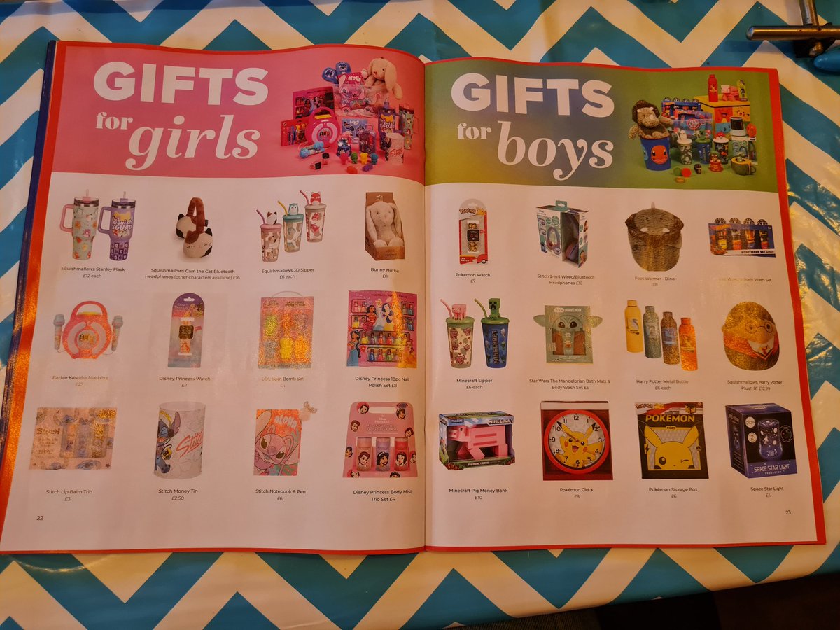 oh <a href="/bmstores/">B&M Stores</a> you've really disappointed me with your gift guide. Just no need for boys and girls sections! Gifts for amateur rages yes. Girls or boys, no