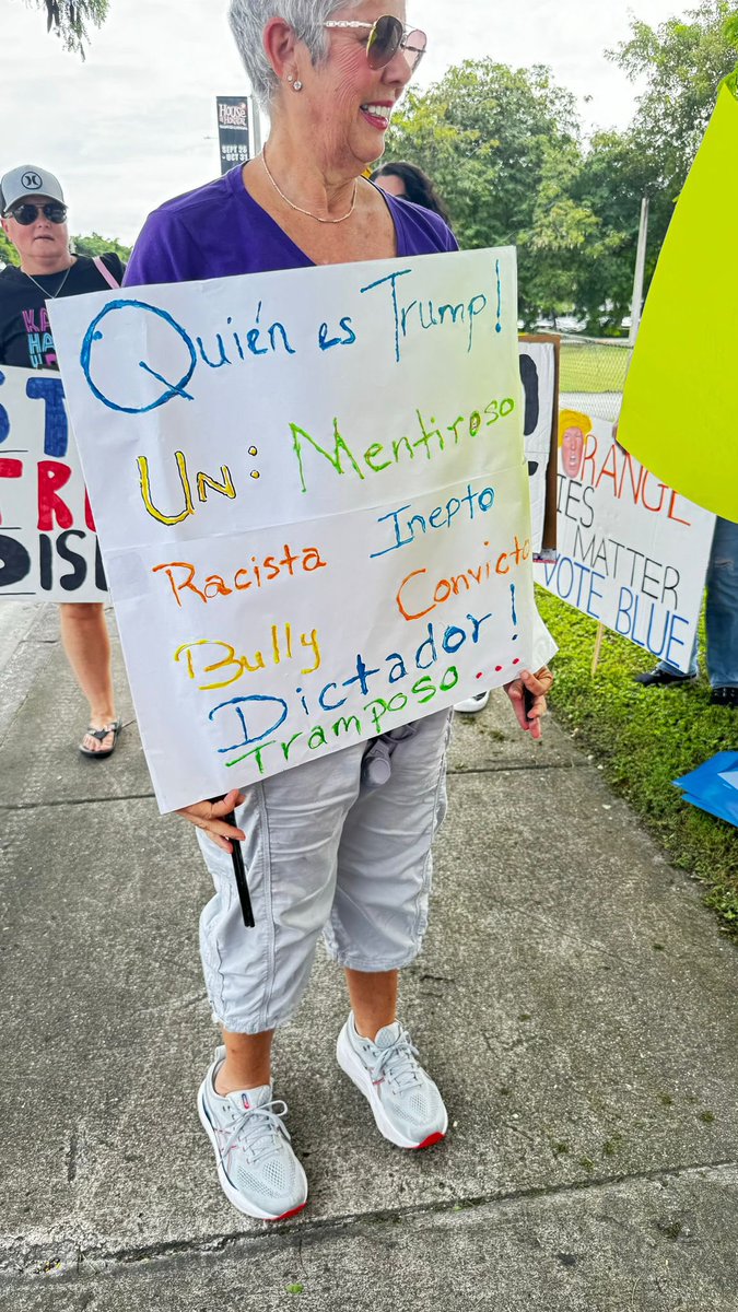 adeferr's tweet image. Hoy, le dimos la bienvenida a #Trump en #Doral 

#TrumpFascista pichón de dictador. NO TE QUEREMOS.