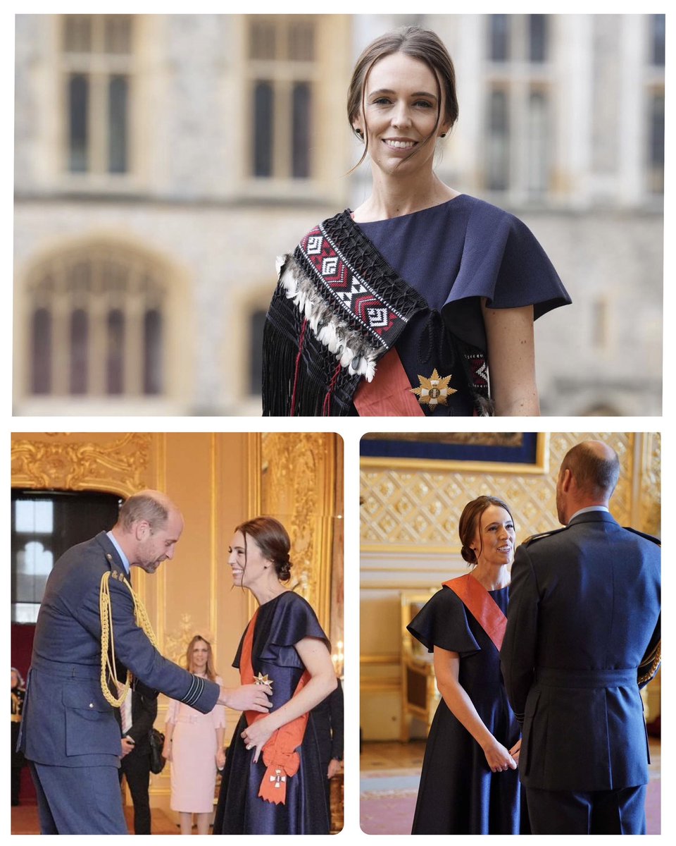 kelvin_morganNZ's tweet photo. 🚨#BREAKING🚨

Congratulations to former New Zealand Prime Minister Jacinda Ardern who overnight was honoured with a damehood by the Prince of Wales in a ceremony at Windsor Castle.

This anti-woke brigade is what no fucks to give looks like.

Enjoy 🥂

📸 Andrew Matthews / Jonathan Brady