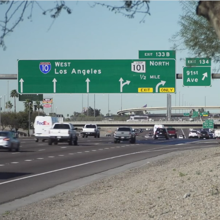 ArizonaDOT's tweet image. Don’t forget to join us tomorrow, Oct. 17 at 6 p.m. for a virtual public meeting to learn about improvements for the Loop 101 and I-10 System Interchange in the West Valley. Get the meeting details here: bit.ly/3Y0S1qA.