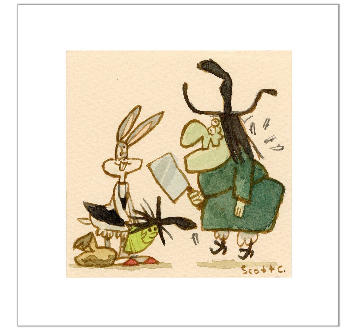 scottlava's tweet photo. "The Ugly Ones" - Great Showdowns timed edition print NOW AVAILABLE in The Scott C Shop.
https://t.co/izXgkiLVp8 (link in bio)
#greatshowdowns #scottc https://t.co/apu2Z2i7W4