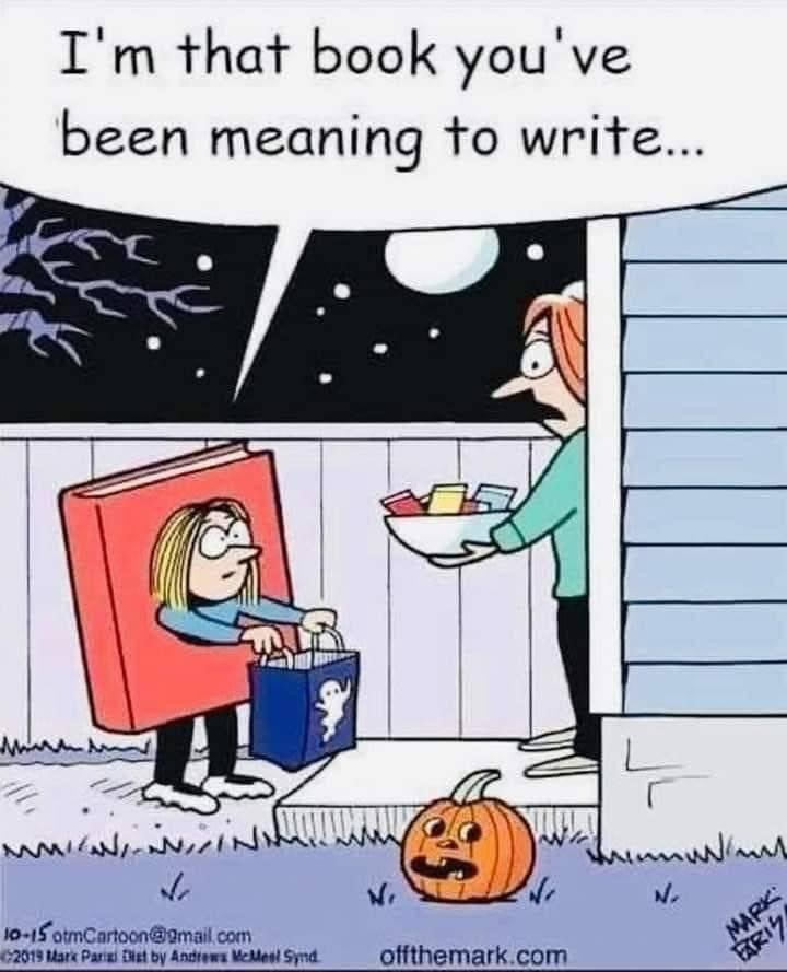 BellaDunnWriter's tweet photo. Boo! https://t.co/e5UvkV4DeY