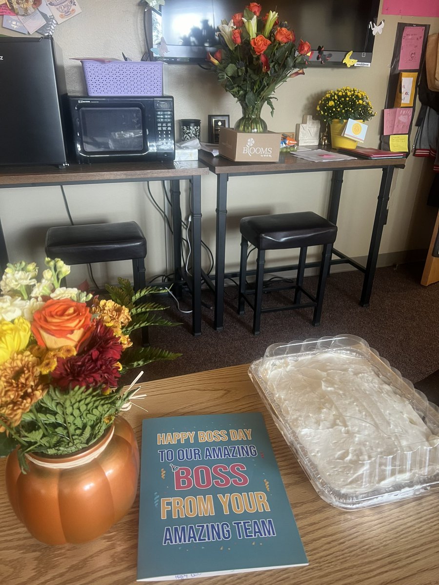 I’m still trying to catch up from last week’s Principal’s Appreciation attention! I 💜 my staff!