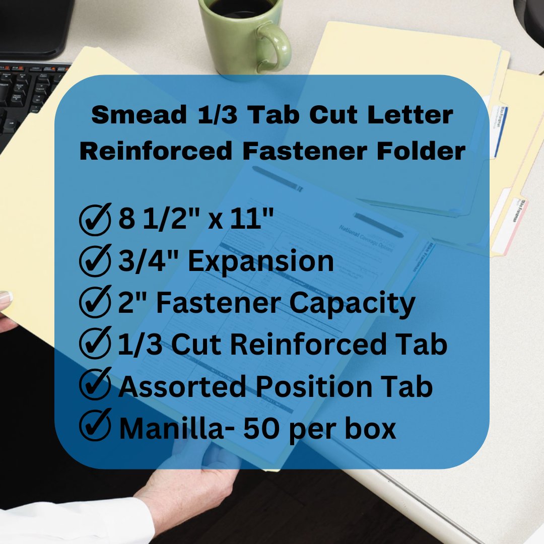 WardensWorks's tweet photo. We have Slashed Prices on Smead Classic Fastener Folders. Get this limited time special offer while it lasts! https://t.co/WZIlIFfIUI