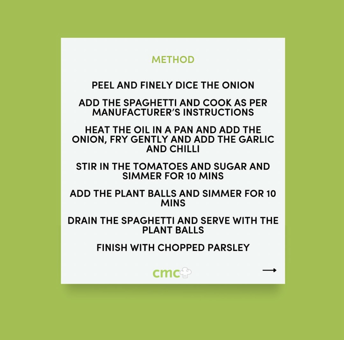 Looking for a new recipe to try with your pupils? 🍽️✨

Why not give these delicious vegan plant balls a go? 🍝

🍝CMC School food
🍽In-house Catering Consultants for schools &amp; colleges
📞 07791282704
📧enquiries@cmcschoolfood.co.uk
💻cmcschoolfood.co.uk