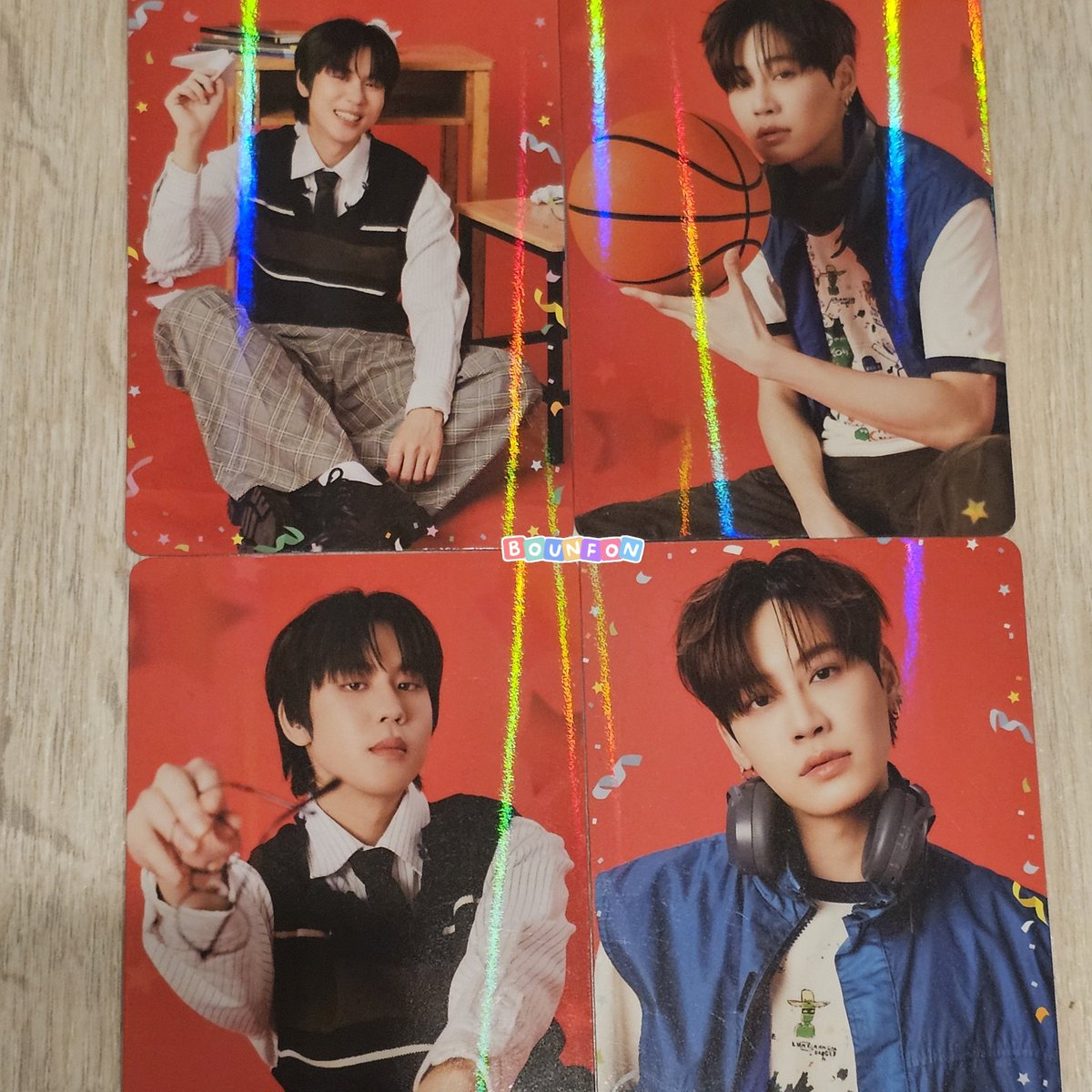 ‼️แจกการ์ดแก้บน‼️

♡ รีทวิตอย่างเดียว สุ่มพรุ่งนี้ ดึกๆฮะ ♡
(( ส่งฟรีในไทยหรือนัดรับหน้าคอนแฟนเดย์เท่านั้น ))

สุ่ม3คน เรนด้อมแบบเก่า แบบใหม่ เลือกไม่ได้   

2ใบต่อ1คนงับ  (บุ๋น+เปรม) ❤️💙

#BookExpo2024xBP 
#บุ๋นเปรม ♡ #bb0un ♡ #prem_space