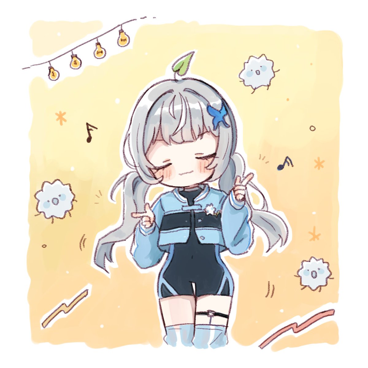 「카톡 커미션 뿌요님 그렸습니다  감사합니다!! 」|사미のイラスト