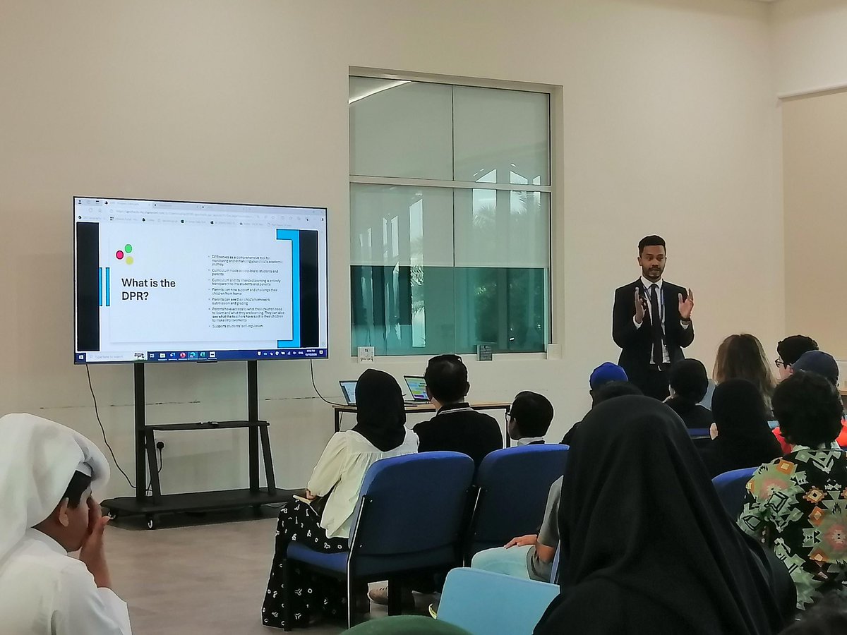 Last night we introduced <a href="/dpreducation/">Dynamic Progress Reporting (DPR) by Axle Education</a> at our school in 🇶🇦 Read all about how we are strengthening school-community collaboration through meaningful reporting! desertfoxblogs.com/f/a-new-era-of…

#dpreducation #schoolreports