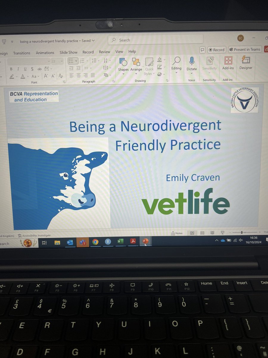 All set for <a href="/theBCVA/">BCVA</a> tomorrow! One presentation on the <a href="/VetlifeUK/">Vetlife</a> neurodiversity campaign and one on my <a href="/NottinghamVets/">University of Nottingham Vet School</a> PhD! Busy day in 🏴󠁧󠁢󠁷󠁬󠁳󠁿!