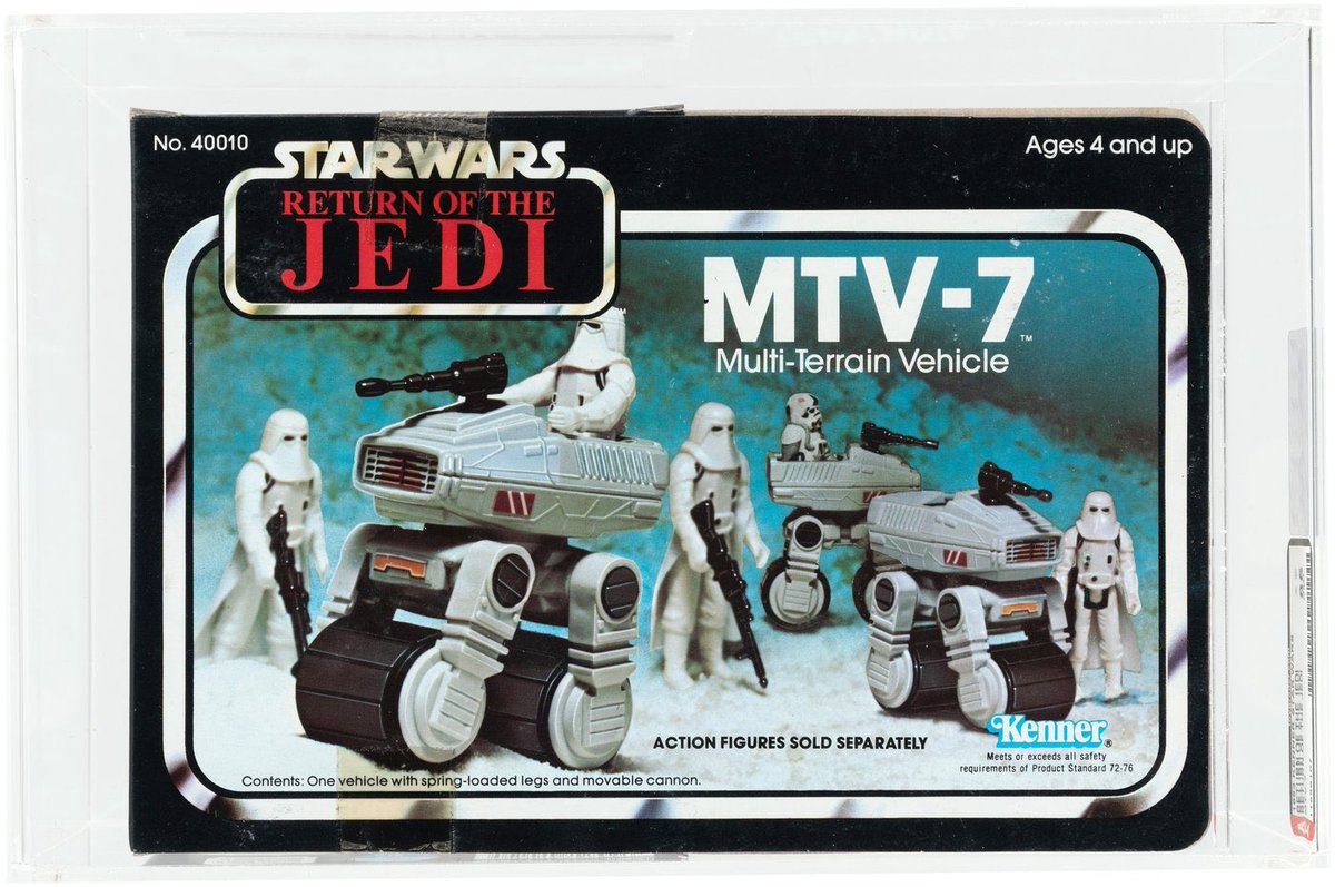 R2D24Life's tweet photo. Just assembled my second custom #Lego #StarWars MTV-7 Multi-Terrain Vehicle mini-rig using a design by “Veynom”.
It captures the spirit of the original toy and even recreates some of the play feature of lowering the body by extending the wheels!
#LegoAndLetGod
#boomercomics https://t.co/Q5FVWGcbPi