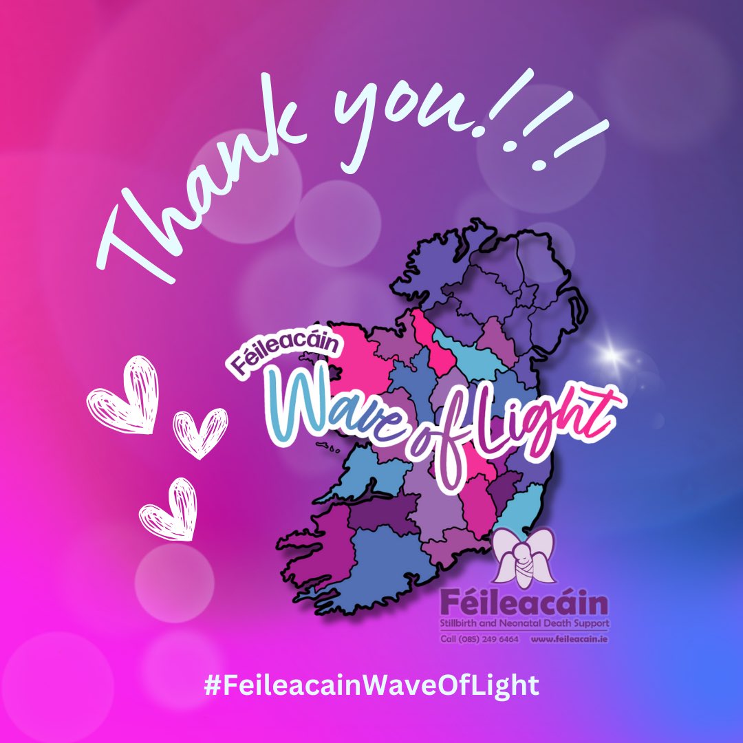 feileacain1's tweet photo. Thank you so much to each and everyone who took part last night in #FeileacainWaveOfLight
From lighting candles to lighting up buildings together we joined a #GlobalWaveOfLight in honour of all our precious babies 🩵🩷 https://t.co/6vX02S4GdB