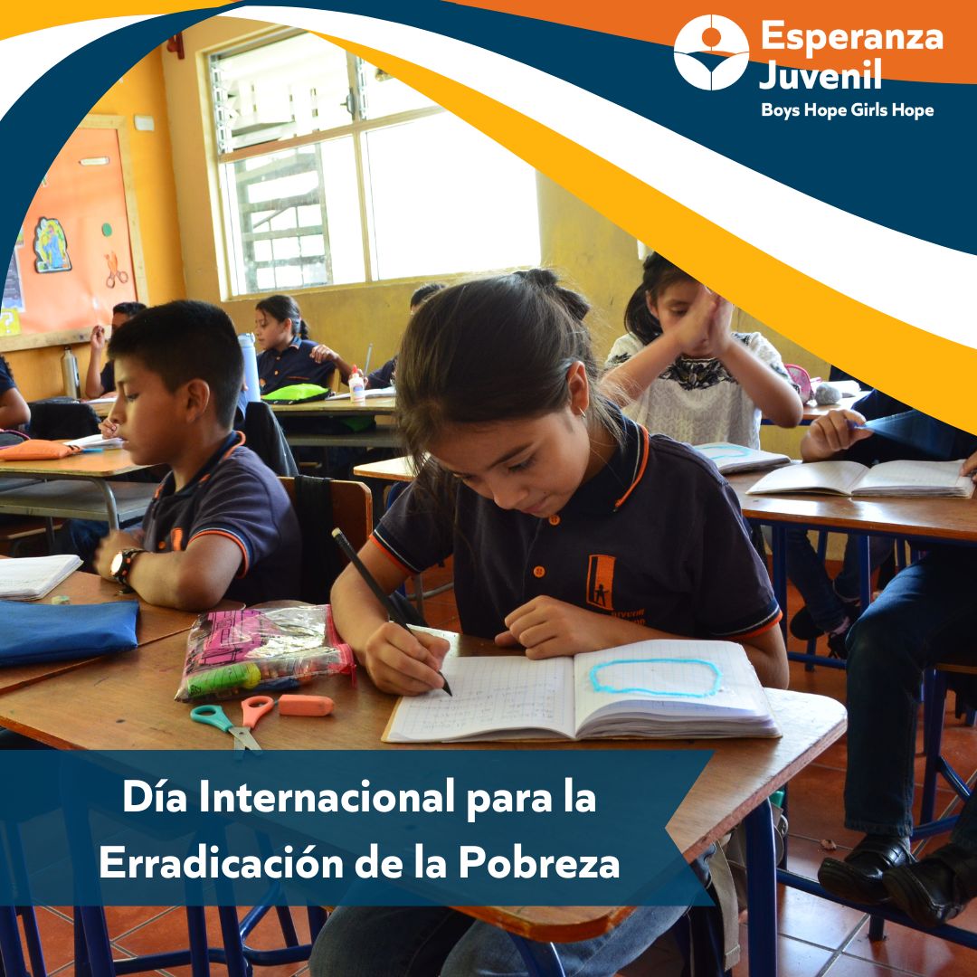 Hoy, conmemoramos el Día Internacional para la Erradicación de la Pobreza.
Como programa, estamos comprometidos a romper el ciclo de la pobreza a través de la educación integral, formando a niños y jóvenes como líderes de cambio en sus comunidades.
#EducacionIntegral #jovenes #EJ