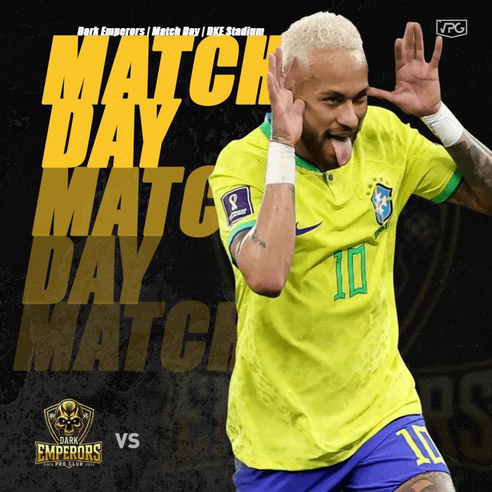 🟡⚫️ MATCHDAY 🟡⚫️

<a href="/VPGItaly/">VPG Italy 🇮🇹</a> ( Coppa Italia ) 🆚 <a href="/FCAVENGERS2/">FC AVENGERS</a> 
 
📺 | twitch.tv/dark_emperors_

#GoD4E
