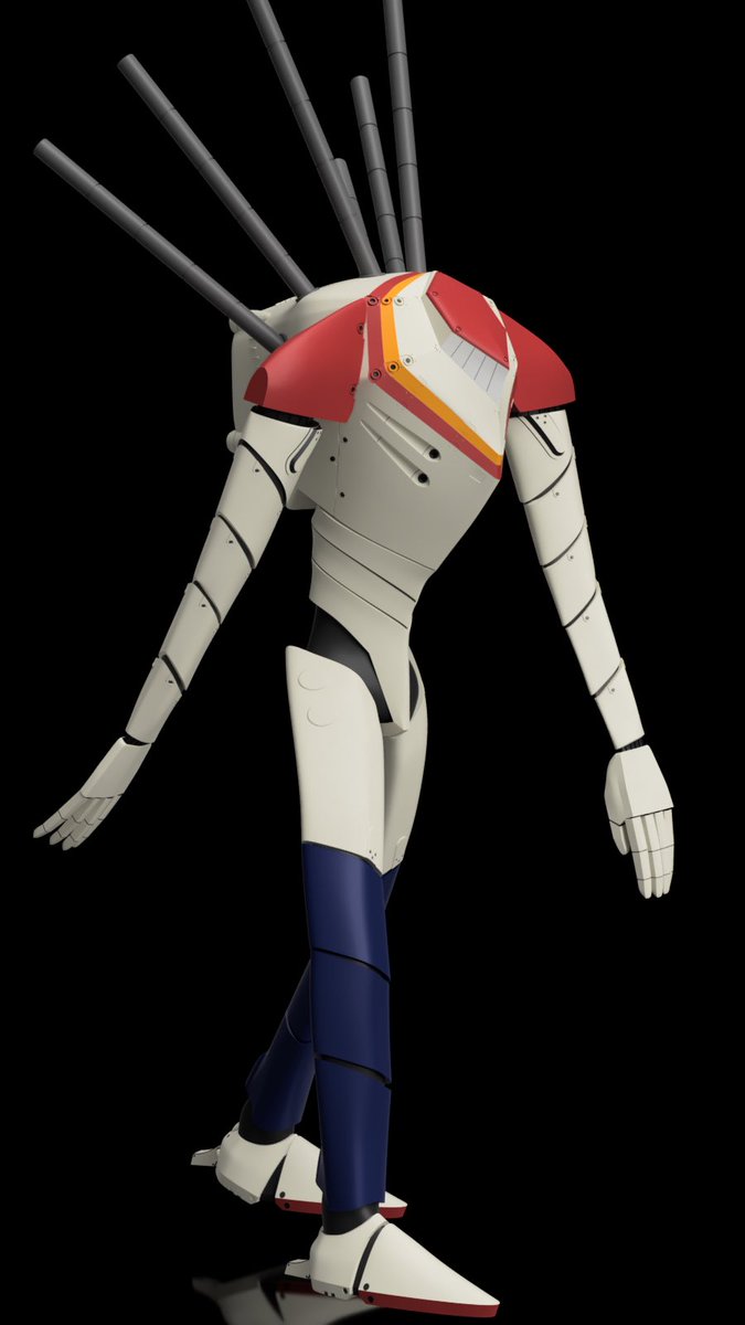 macro451's tweet photo. #ジェットアローン 
3Dデータ概ね完成

#evangelion 
#エヴァンゲリオン https://t.co/uOeMseF3EU