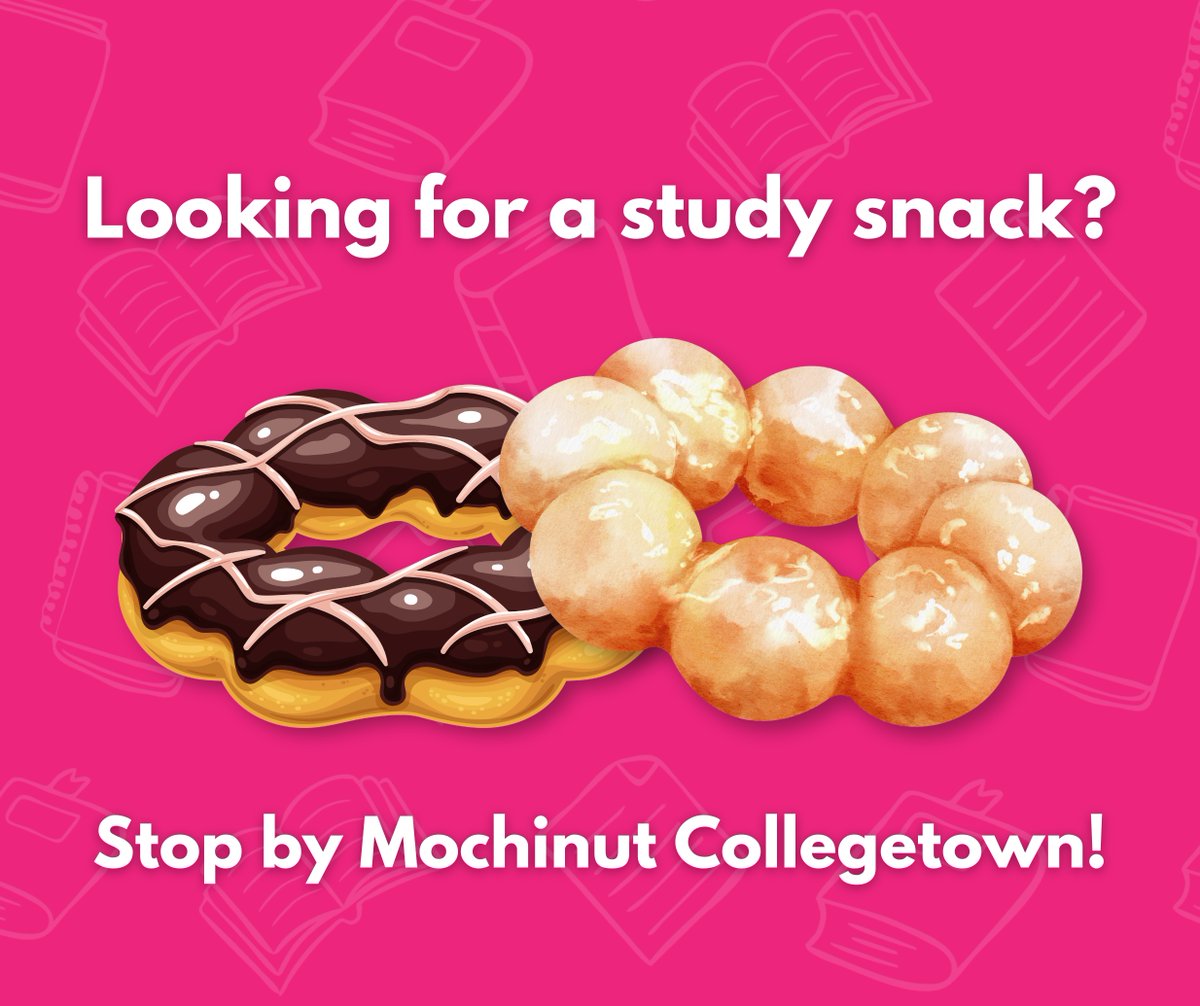 Mochinut_CT's tweet image. Looking for the perfect study snack? Mochinut Collegetown has you covered! 📚🌟 Our mochi donuts are not only delicious but also a great pick-me-up during those study sessions! 

⏰ Mon-Sun 11am-9pm
💻Mochinutcollegetown.com
📍1307 Mt Hope Ave, Rochester, New York 14620

#Moch...