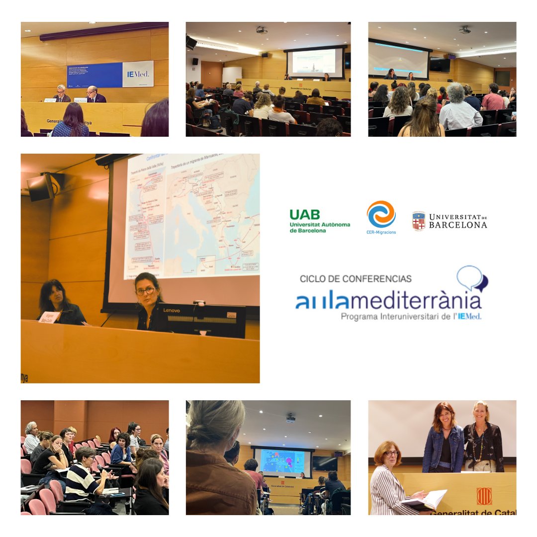 Inauguramos el ciclo de conferencias del Master en Migraciones Contemporáneas con la proyección de "Lejos de la vista, cerca del corazón" y la presentación del Atlas des migrations en Méditerranée por Virginie Baby-Collin.