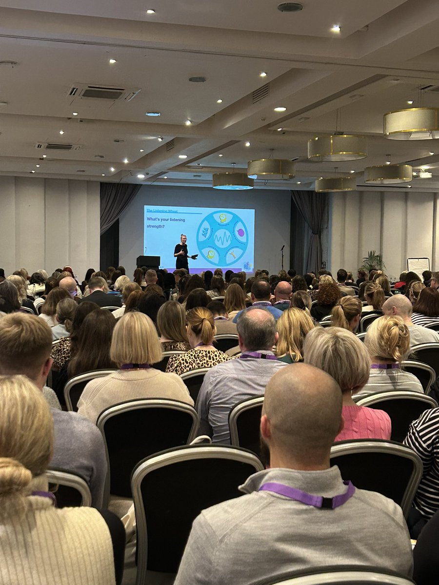 LizSaddler's tweet photo. Really interesting day at @voice21oracy Great Oracy Exhibition in Brum today with @FinhamParkMAT colleagues.
Inspiring to hear what schools locally and nationally are doing already re: Oracy
#GOE24 https://t.co/bH8NzGGWBC
