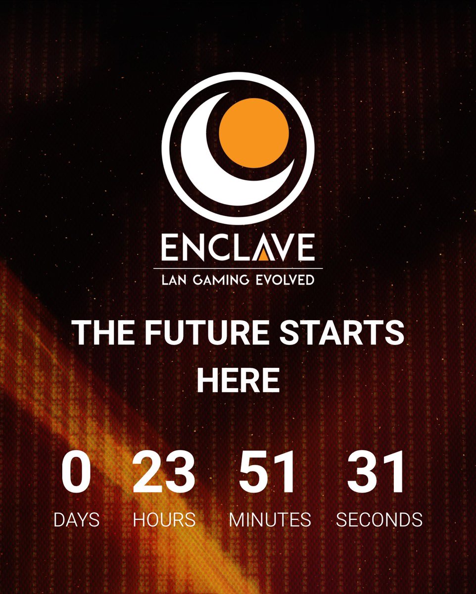 Mere hours!! <a href="/EnclaveLan/">EnclaveLAN</a> <a href="/KharneUK/">Kharne</a>