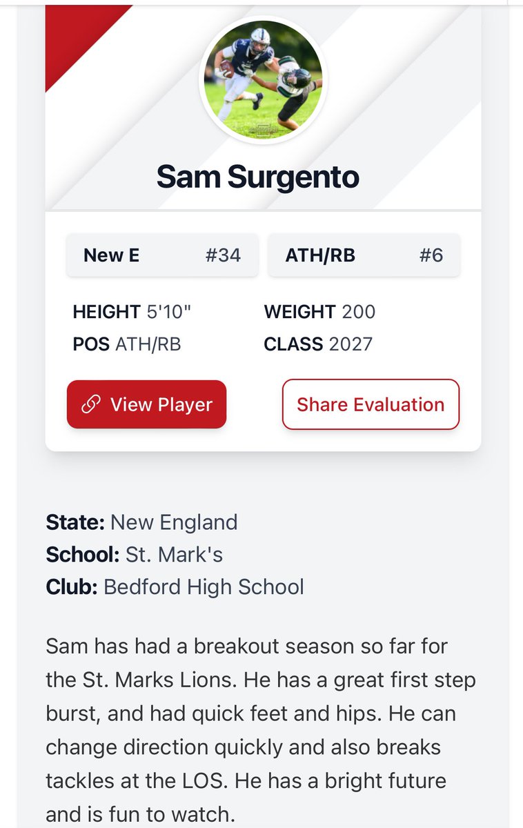 Sam Surgento (@samsurgento) on Twitter photo Thank you for the write up <a href="/PRZNewEngland/">Prep Redzone New England</a> <a href="/ScoutingNE/">Coach Silva</a> <a href="/coach_Big_Homie/">Amal Scott</a> <a href="/PRZ_CoachQuisse/">Coach Marquisse Silva</a> <a href="/StMarksFootball/">St. Marks Football</a> <a href="/CoachKG5/">Ken Goodwin</a> Thank you for the write up <a href="/PRZNewEngland/">Prep Redzone New England</a> <a href="/ScoutingNE/">Coach Silva</a> <a href="/coach_Big_Homie/">Amal Scott</a> <a href="/PRZ_CoachQuisse/">Coach Marquisse Silva</a> <a href="/StMarksFootball/">St. Marks Football</a> <a href="/CoachKG5/">Ken Goodwin</a>