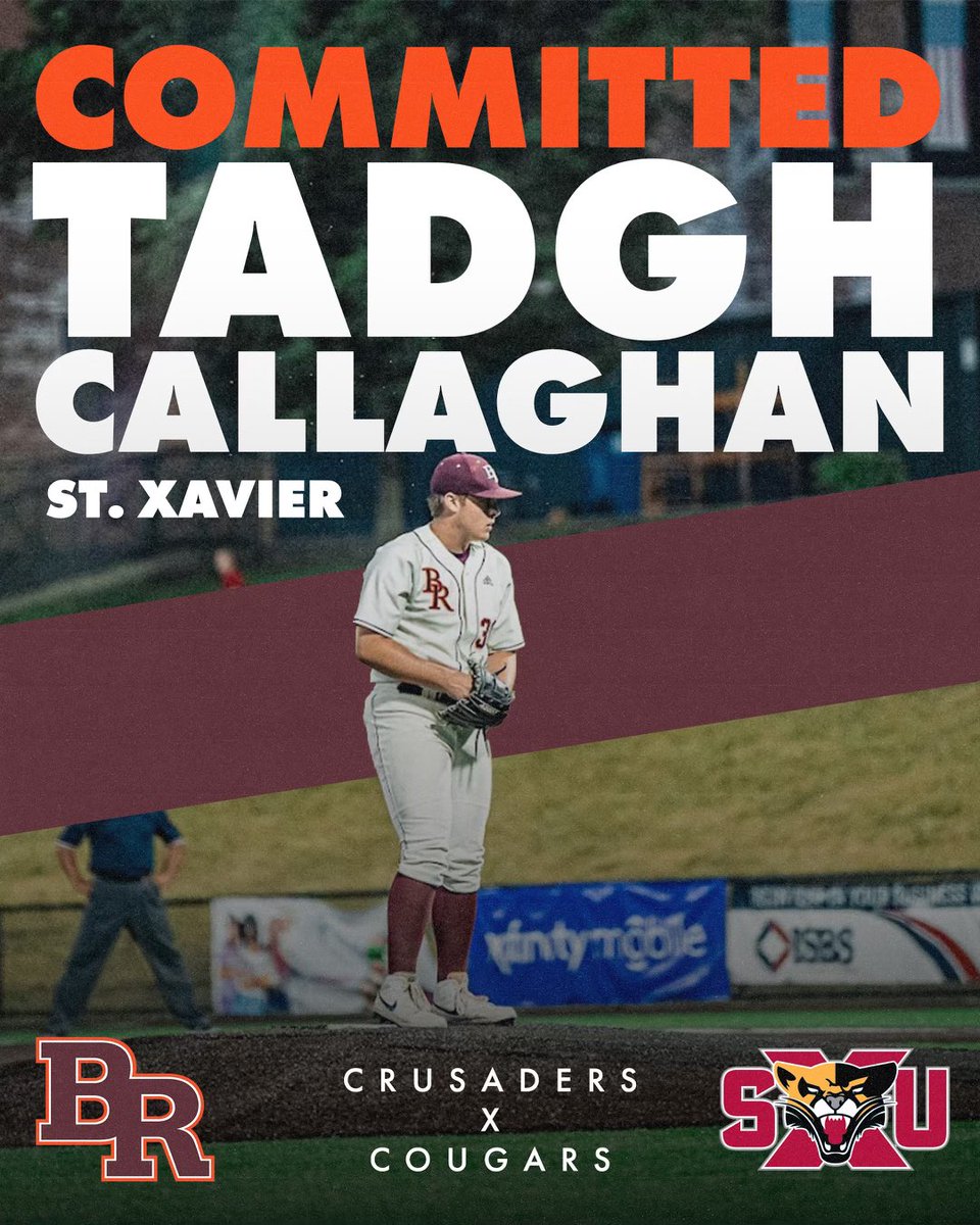 Tadgh Callaghan (@callaghantadgh) on Twitter photo Excited to play at the next level. <a href="/SXUBaseball/">SXU Baseball</a>
<a href="/BR_Baseball/">Brother Rice Baseball</a> <a href="/Sparks_North/">Cangelosi Sparks North</a> Excited to play at the next level. <a href="/SXUBaseball/">SXU Baseball</a>
<a href="/BR_Baseball/">Brother Rice Baseball</a> <a href="/Sparks_North/">Cangelosi Sparks North</a>