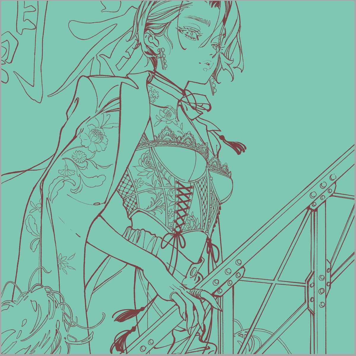 「wip 」|マツオヒロミ・マガジンロンド発売中のイラスト