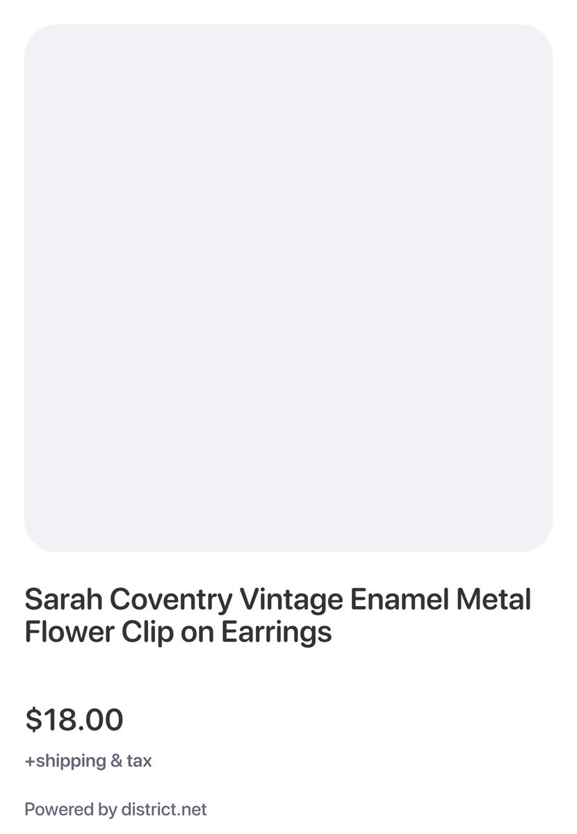 hintsofviolet's tweet image. Floral Jewelry is a classic favorite!
Sarah Coventry Vintage Enamel Metal Flower Clip on Earrings #claim 47708: Follow and reply with #claim to purchase!