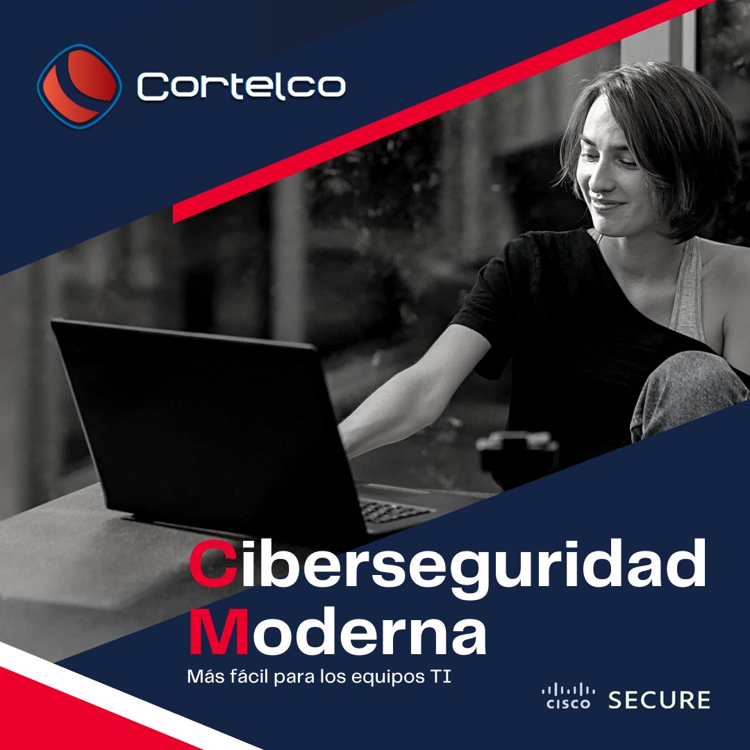 jcarlesram's tweet photo. Garantice que su equipo de TI  mitigue los riesgos actuales con  herramientas de seguridad moderna para mantener la continuidad del negocio y evitar las repercusiones, apoyándose en el portafolio de Seguridad Cisco.

#CiscoPartnersPuertoRico #Ciberseguridad #Cisco https://t.co/hGRKxVerfC